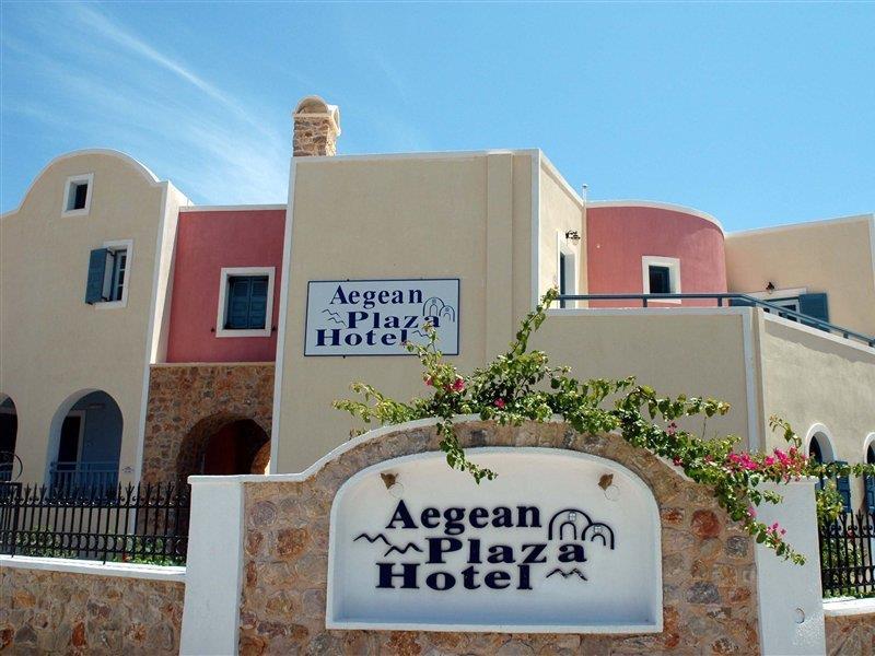 Aegean Plaza Hotel Kamári Dış mekan fotoğraf